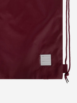 Zeco Kids School Premium Plain PE Bag in Maroon (40cm)