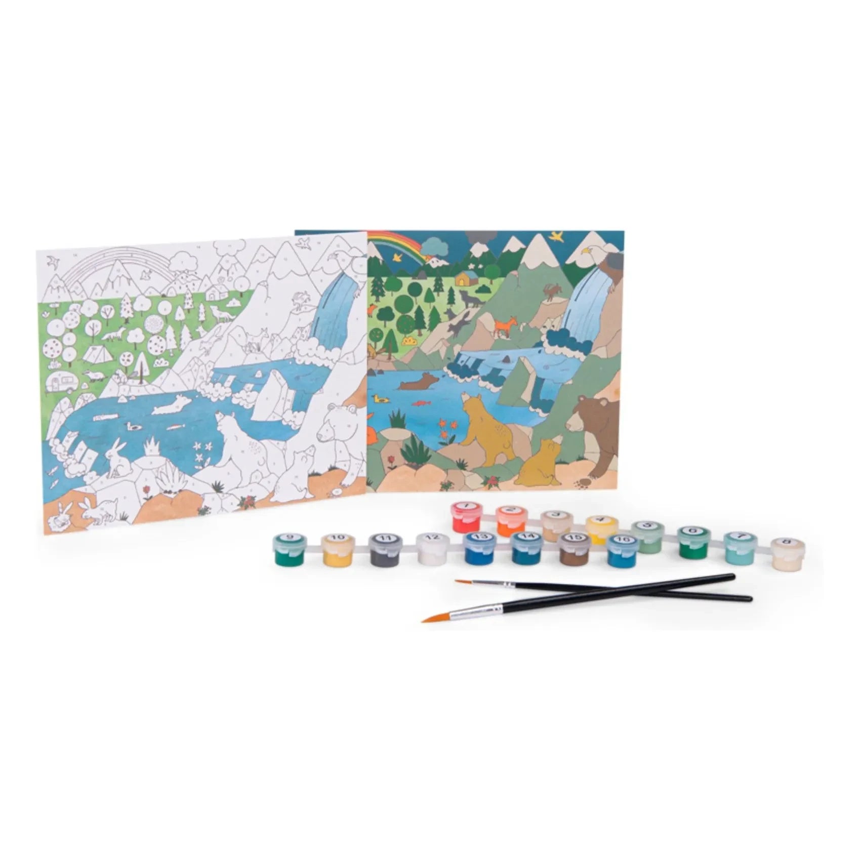 Moulin Roty - Number Coloring L'explorateur