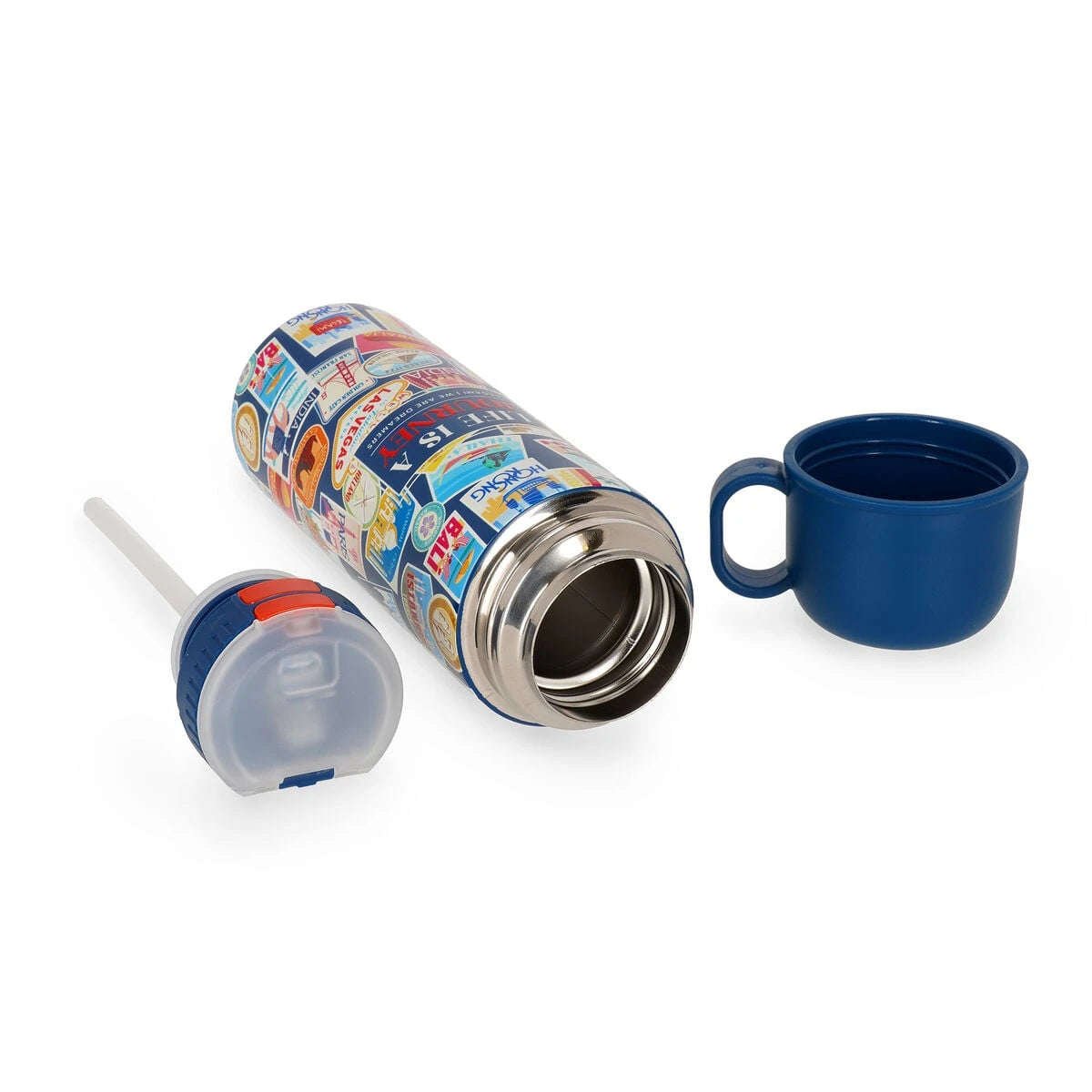 Legami - Thermos and Cup - Hot and Cold - Travel Stickers