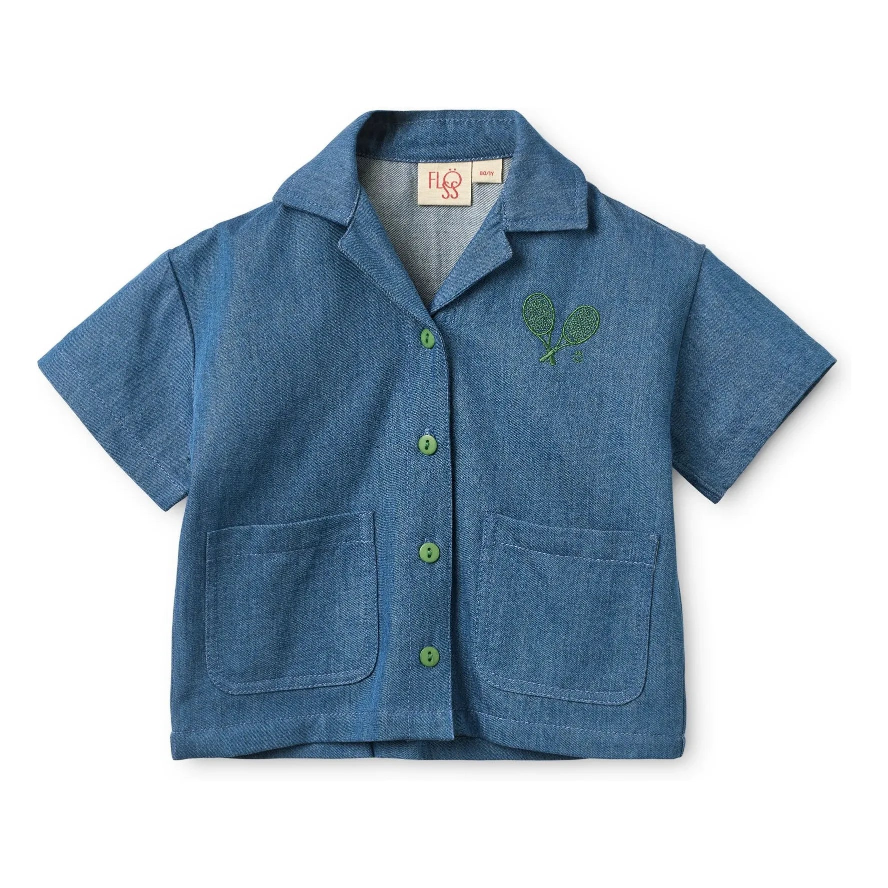 Flöss - Victor Denim Shirt | Blue