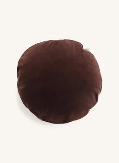 The Socialite Family - Bomboloni Velvet Pillow | Chocolate