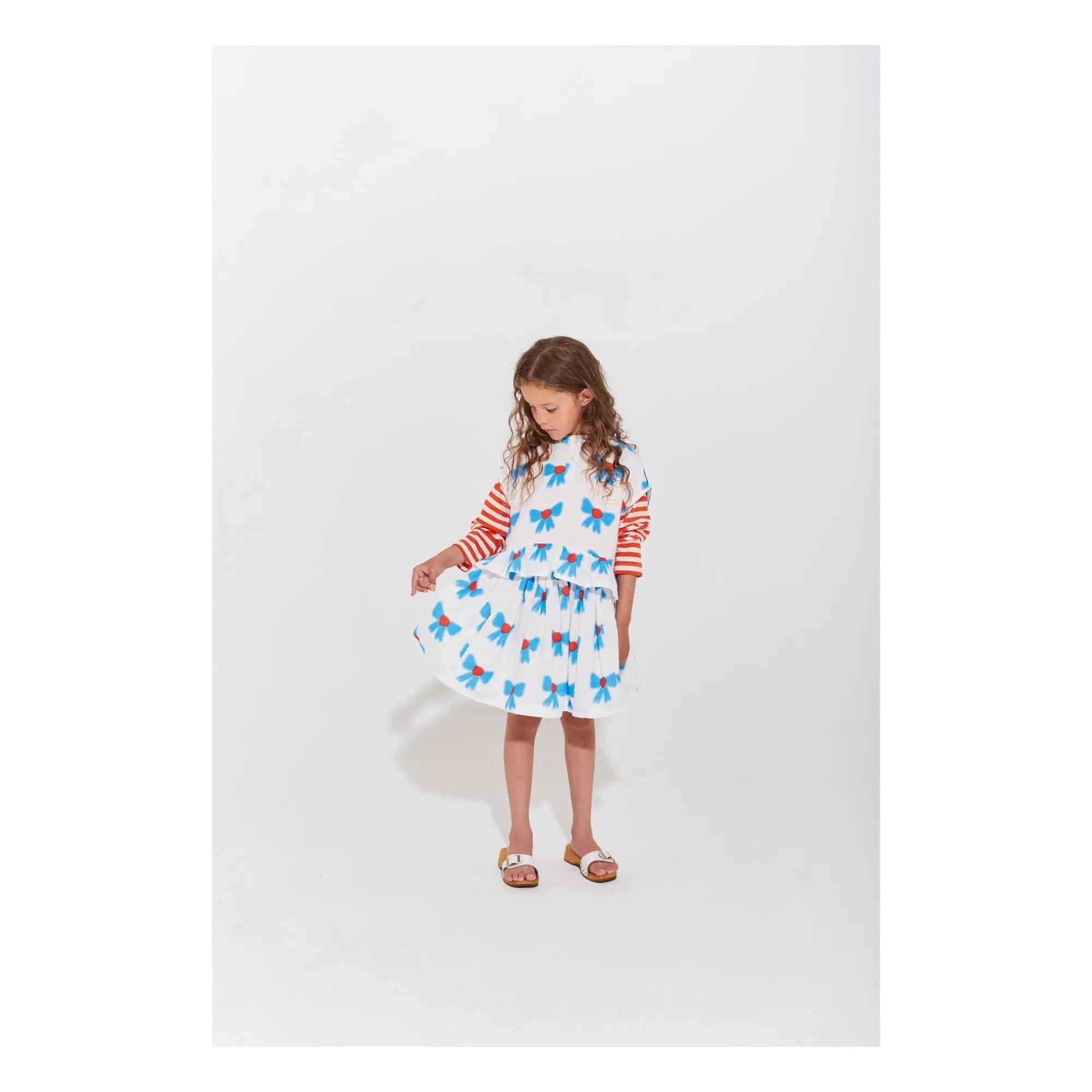 Wynken - Organic Cotton Knotted Top | Ecru