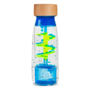 Petit Boum - Spiral sensory bottle | Blue