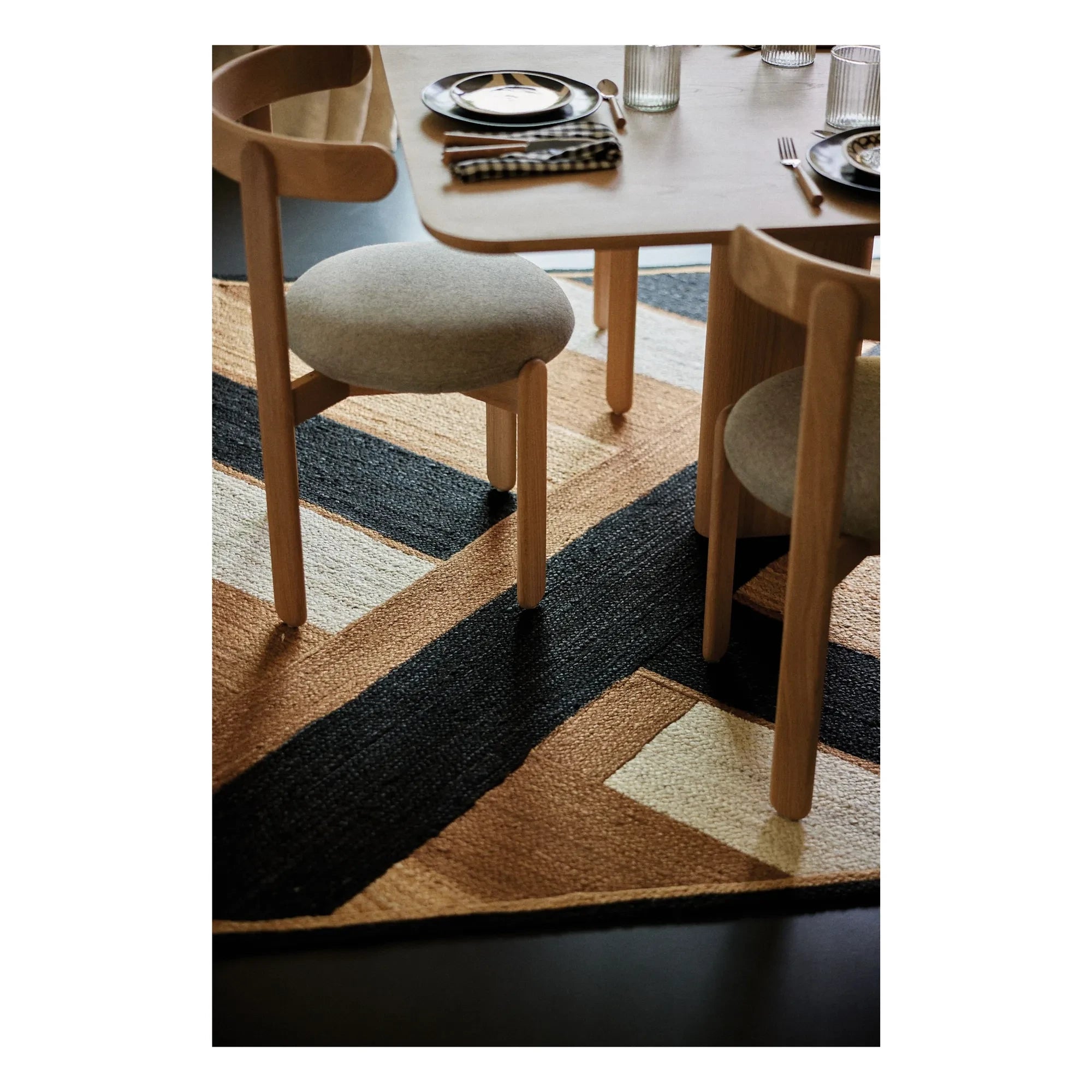 Gabrielle Paris - Ambroise jute rug | Beige