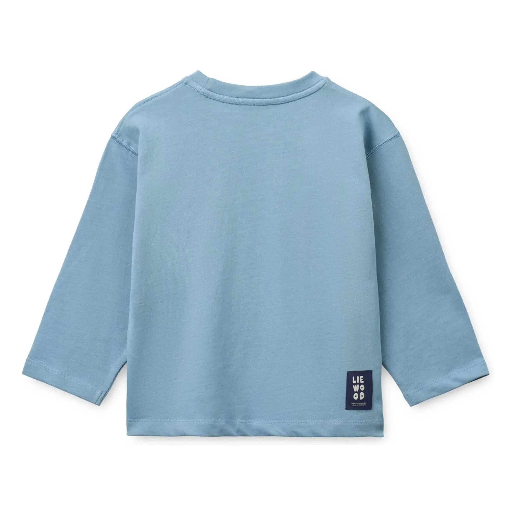Liewood - Tyler Cool Kids Organic Cotton T-Shirt | Blue