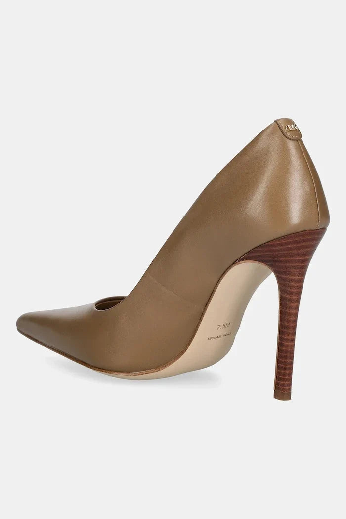 MICHAEL Michael Kors Elyse High Pump Kadın Deri İnce Topuklu Ayakkabı