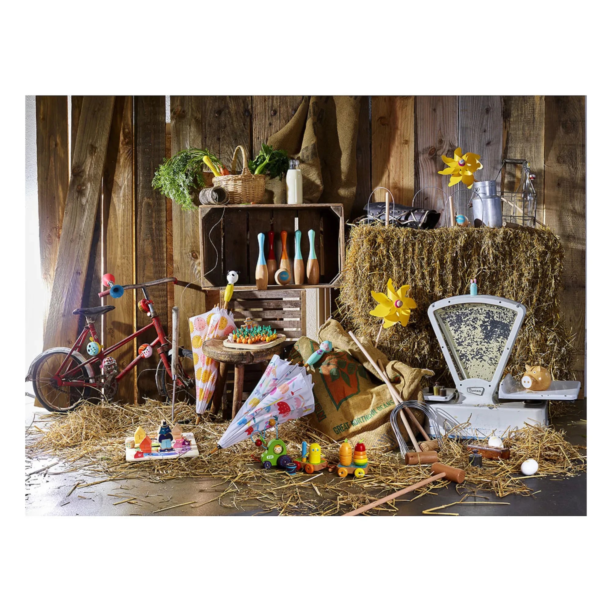 Vilac - Three Little Pigs Board Game