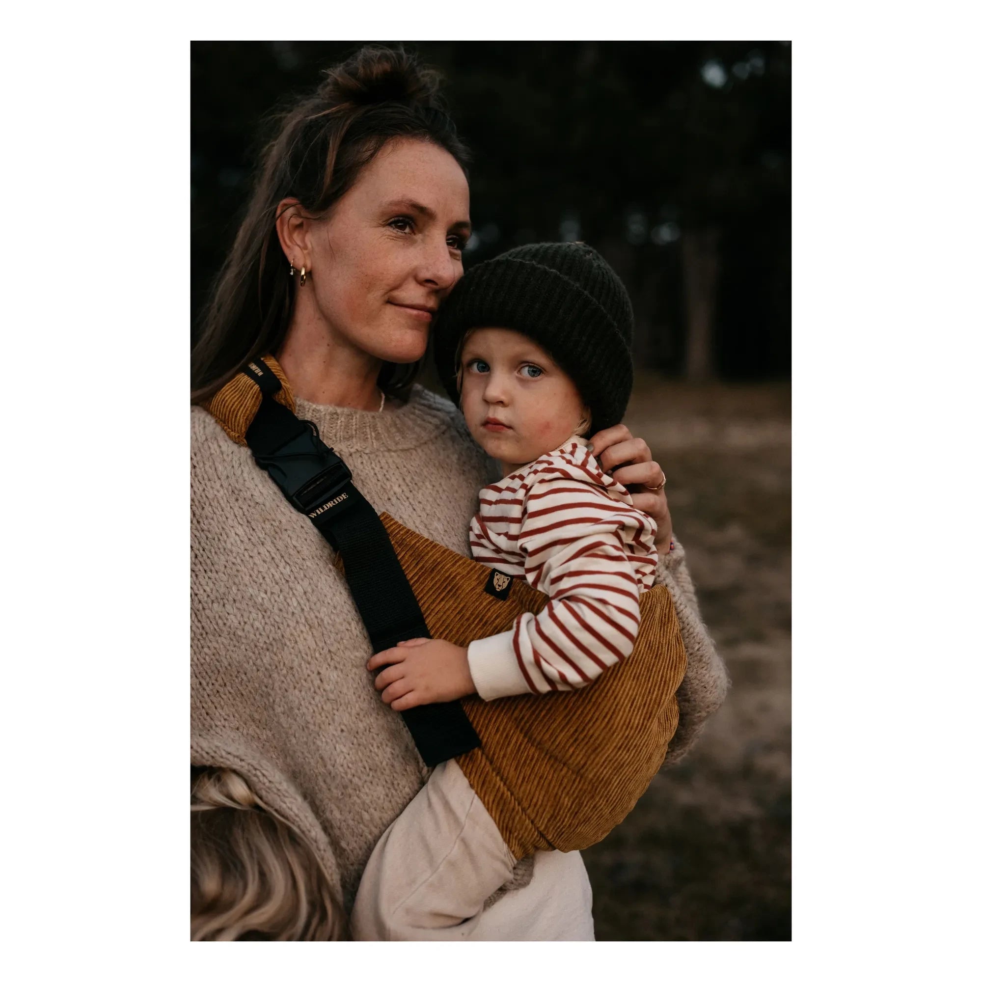 Wildride - Velvet baby carrier | Camel