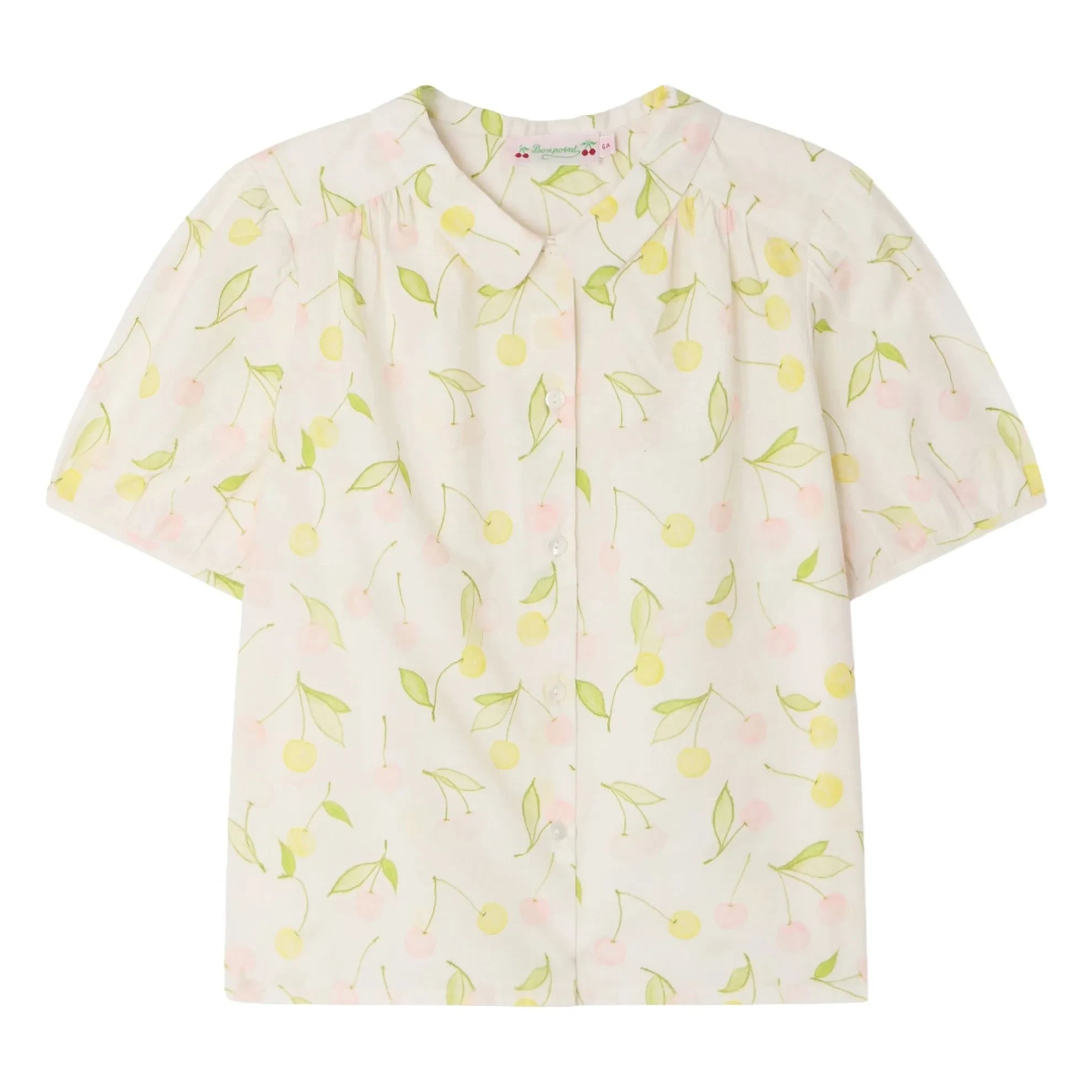 Bonpoint - Adele Organic Cotton Poplin Shirt | Ecru