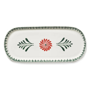 Serax - Baazar Oval Serving Plate, Waww La Table - Set of 2 | Green