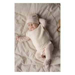 1+ in the Family - Gio Organic Cotton Hat | Nude