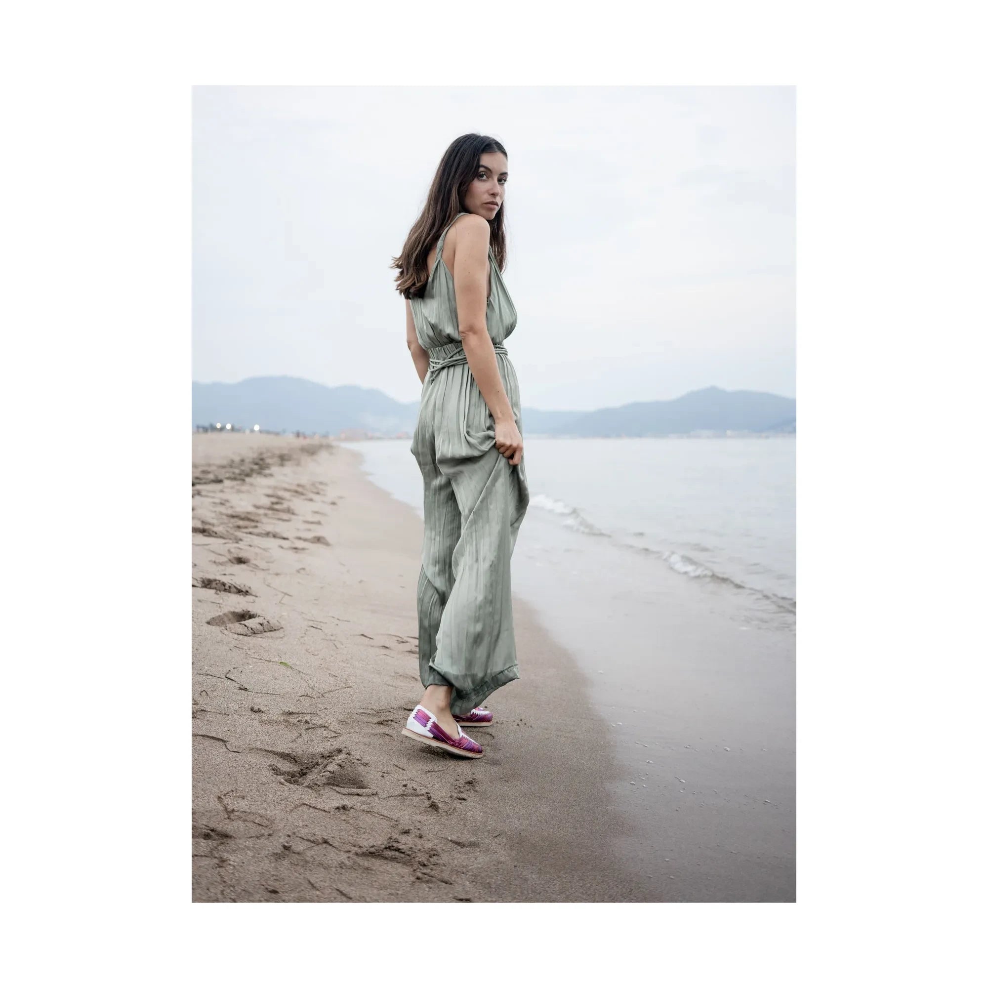 Mapache - Ibarra Bisolores Sandals | Pink