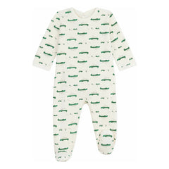 Petit Bateau - Pyjamas Dors Bien Back Crocodiles Organic Cotton | Ivory