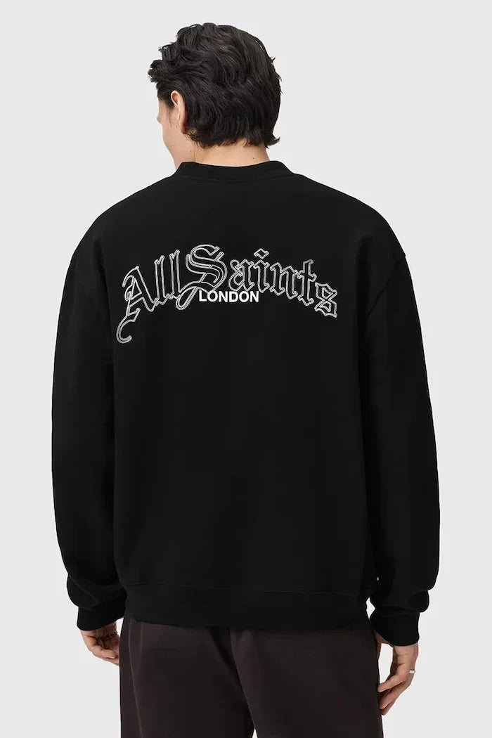 Pamuklu sweatshirt AllSaints DESCENT