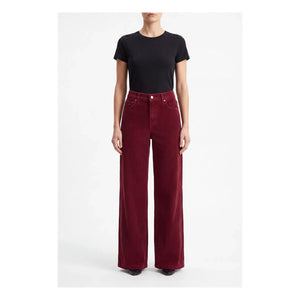 Hod - Lolita Kadife Pantolon | Bordo