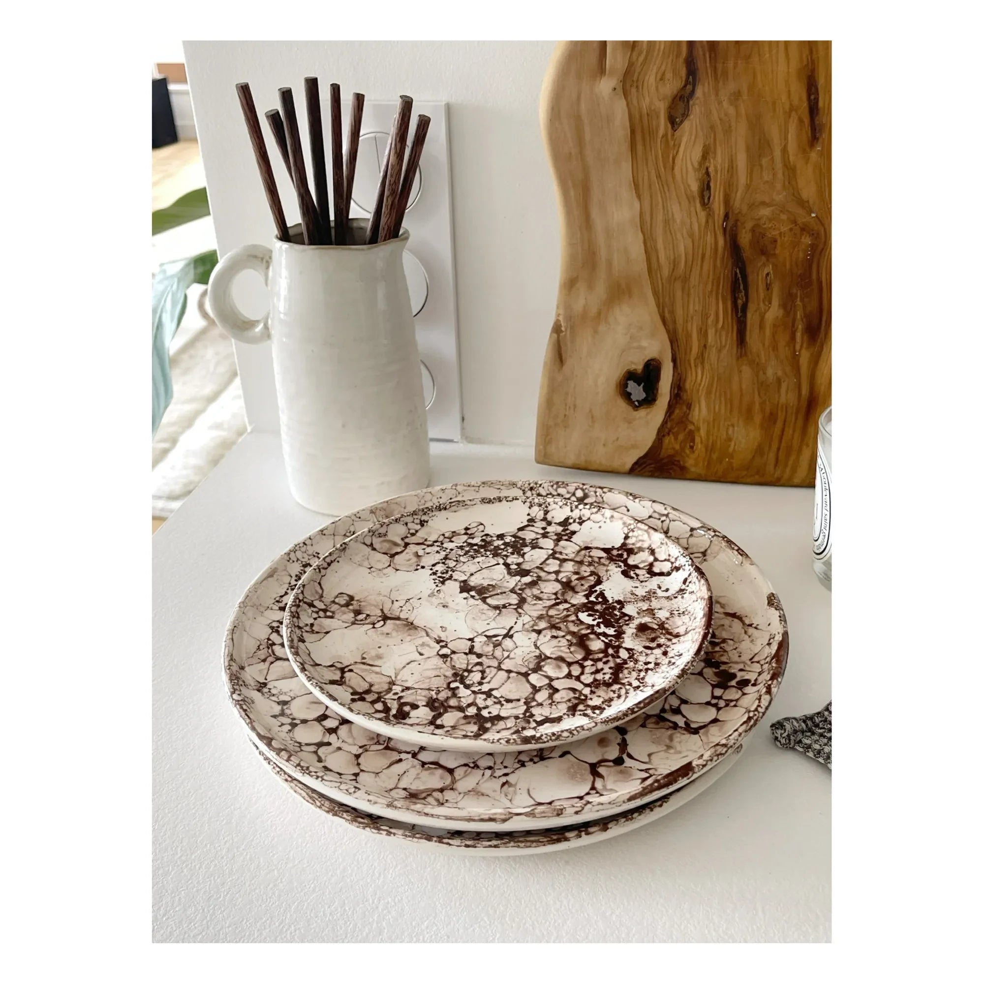 Beldy - Bocca Plate | Chocolate