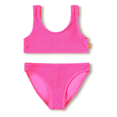 Molo - Ribbed Swimsuit Nola Crepe Recycled Fiber | Fuchsia