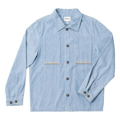 Rhythm - Arguam LS overshirt | Light Blue