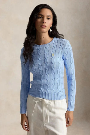 Polo Ralph Lauren kadın PIMA COTTON pamuklu kazak -LSL-PLO