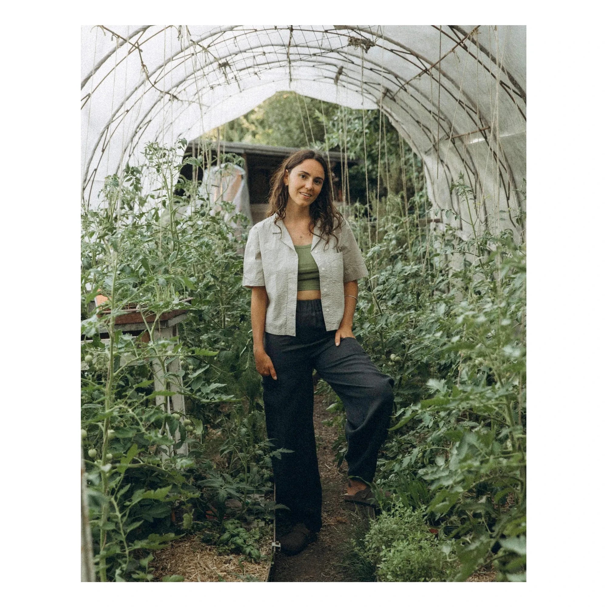 Matona - Organic Athlete Crop Pamuk | Zeytin