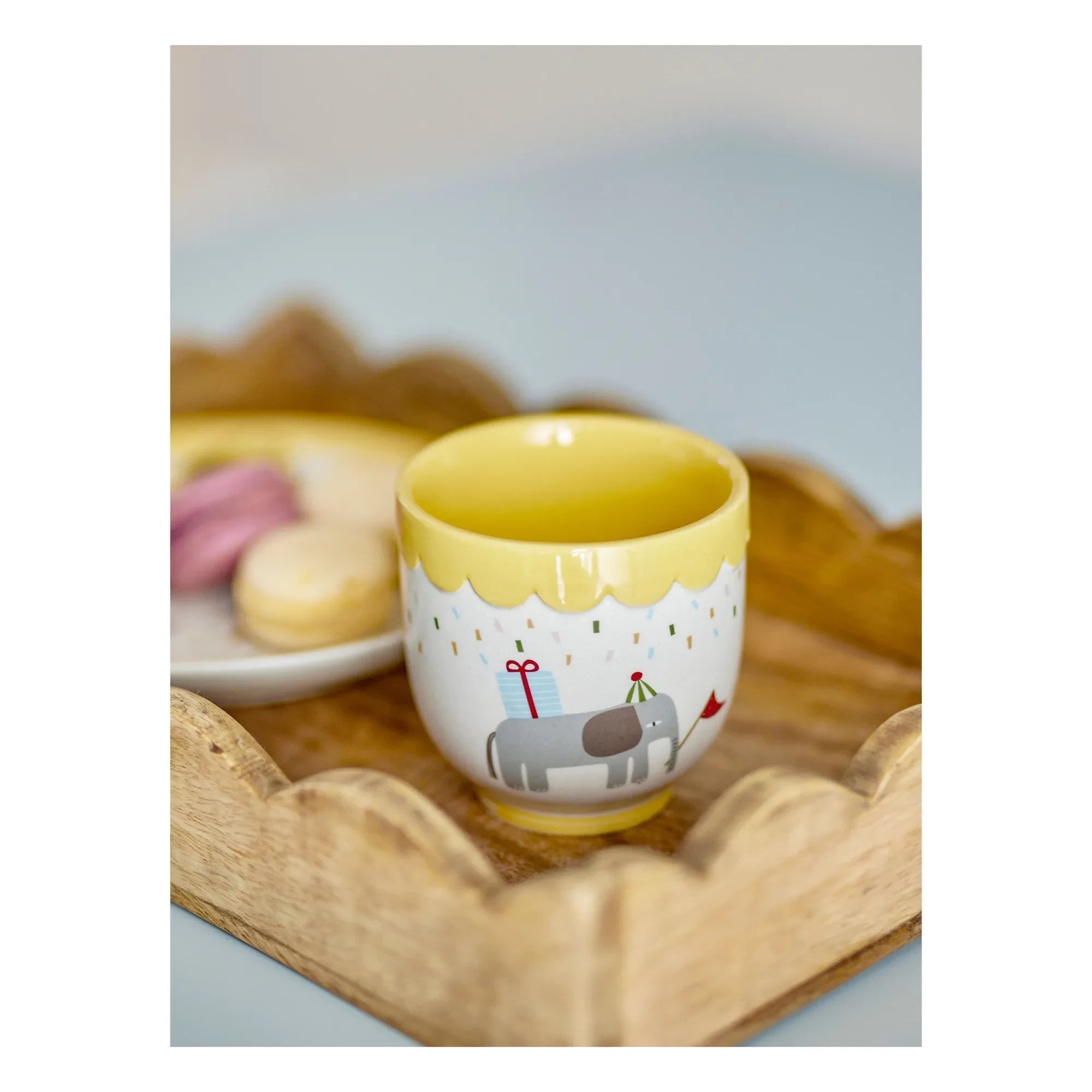 Bloomingville Mini - Celebrate Glass Cup | Yellow