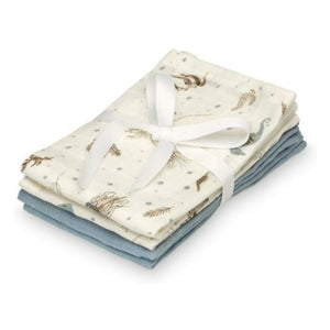 Cam Cam - Sea Garden diaper wipes - 4-piece Set | Blue