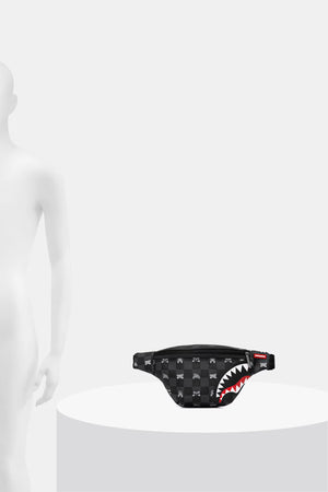 Sprayground - Black Faux Leather Waist Bag 910B8912NSZ