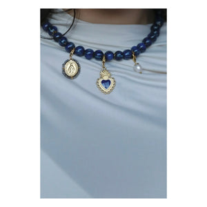 Palas - Seria 2 Necklace | Blue