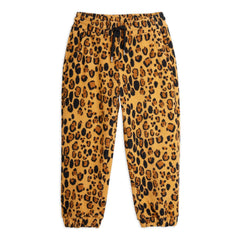 Mini Rodini - Geri Dönüştürülmüş Polyester Leopar Desenli Jogger | Bej