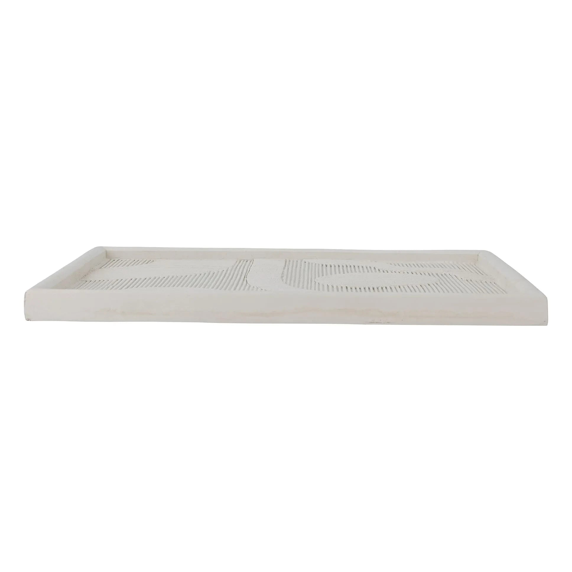 Bloomingville - Patina Polyresin Wall Decor | White