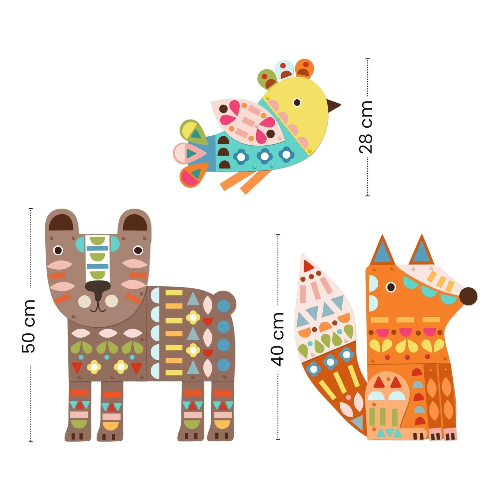Djeco - Paper Crafting Giant Animals