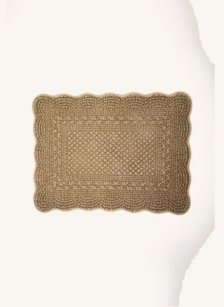 Olsson & Jensen - Delphine Placemats - Set of 4 | Taupe Brown