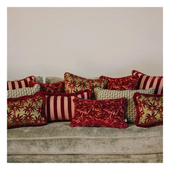 Palais - Jackie Pillow Cover | Burgundy