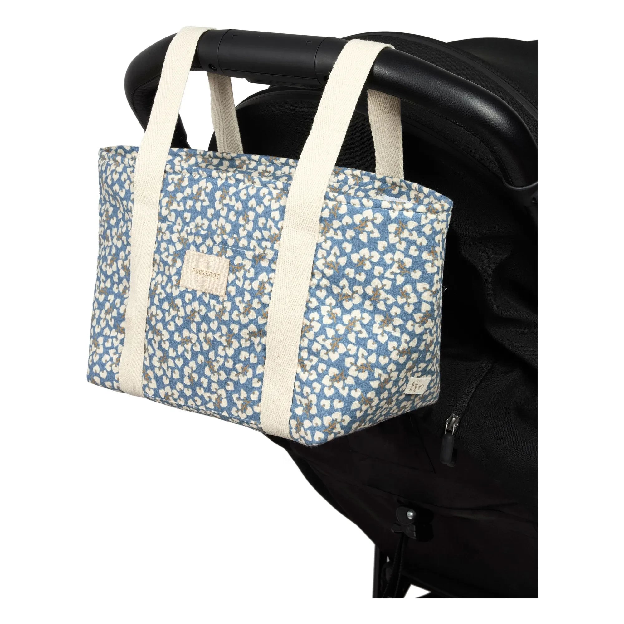 Nobodinoz - Opera Yumiko stroller organizer bag | Blue