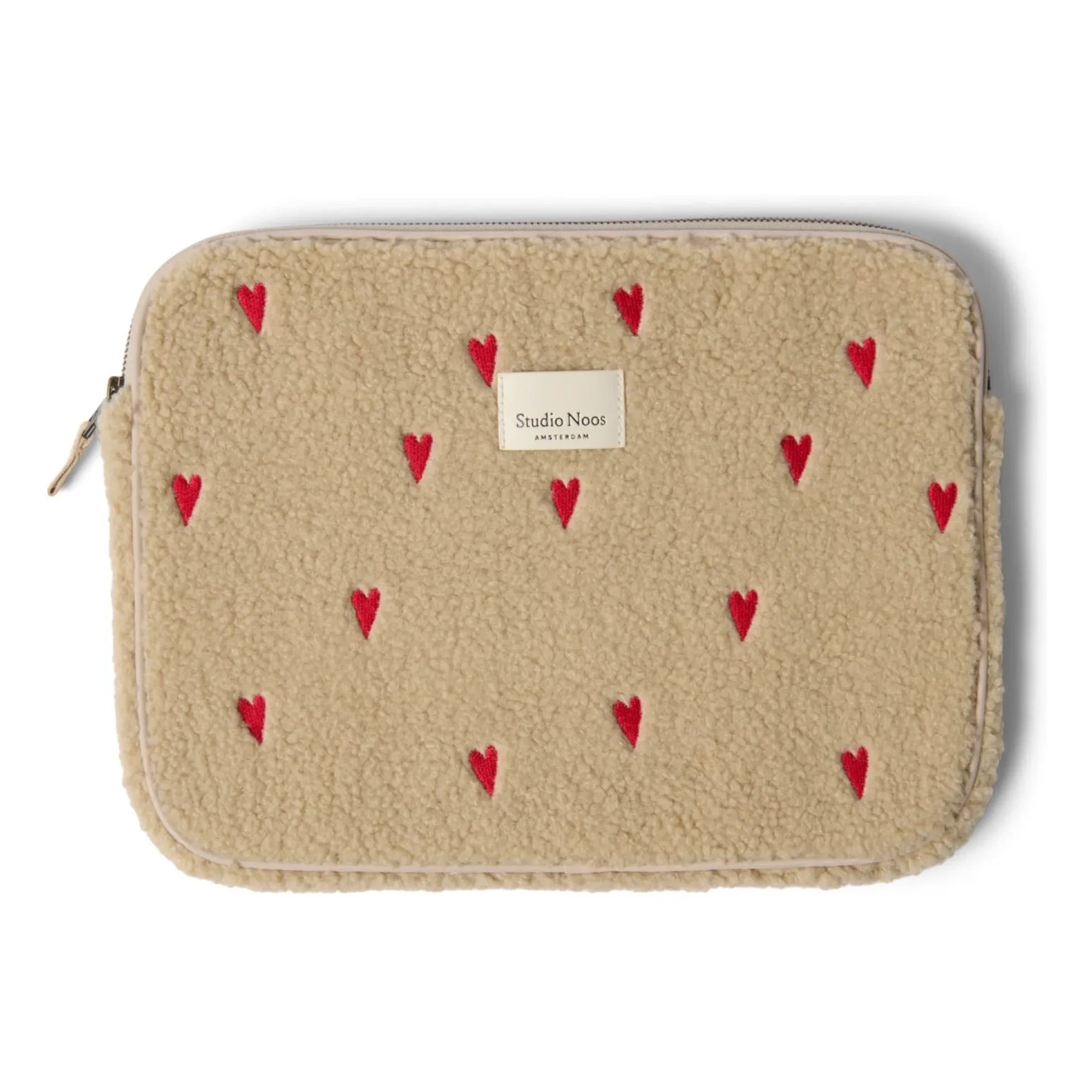 Studio Noos - Heart-Shaped Laptop Case | Ecru