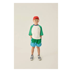 The Campamento - Oversize Colour Blocked T-Shirt | Ecru