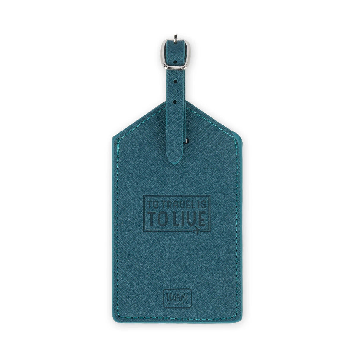 Legami - Petrol Blue Luggage Tag