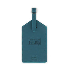 Legami - Petrol Blue Luggage Tag