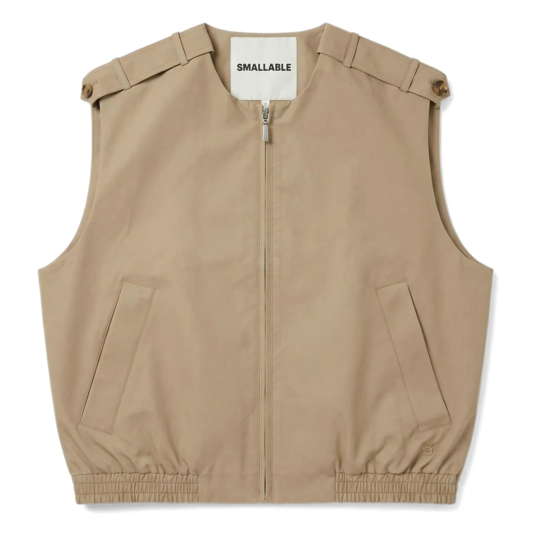 Smallable Woman - Savannah Sleeveless Jacket | Beige