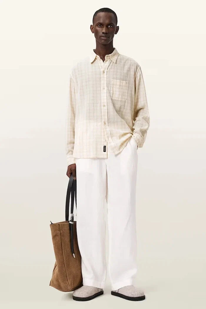AllSaints Erkek Pamuklu Gömlek TOYA