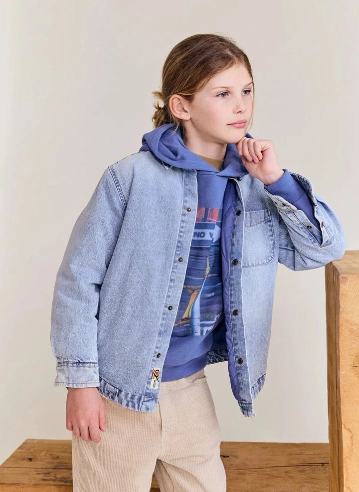 AO76 - Lou Denim Overshirt | Light Denim