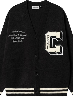 Carhartt WIP - Brown Ducks Cardigan | Black