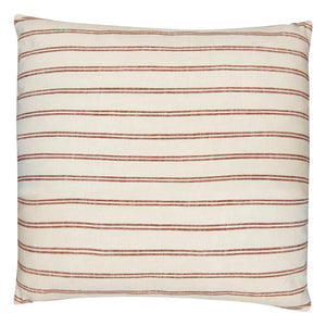 House of Capricorn - Inês Embroidered Pillow | Brick Red