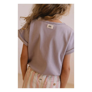 Studio Bohème - Bama Organic Cotton T-Shirt | Lilac