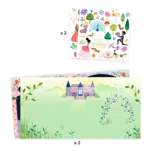 Djeco - Castle Life Stickers