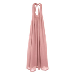 THEAVANT - La Plage Pamuk voile elbise | Bej