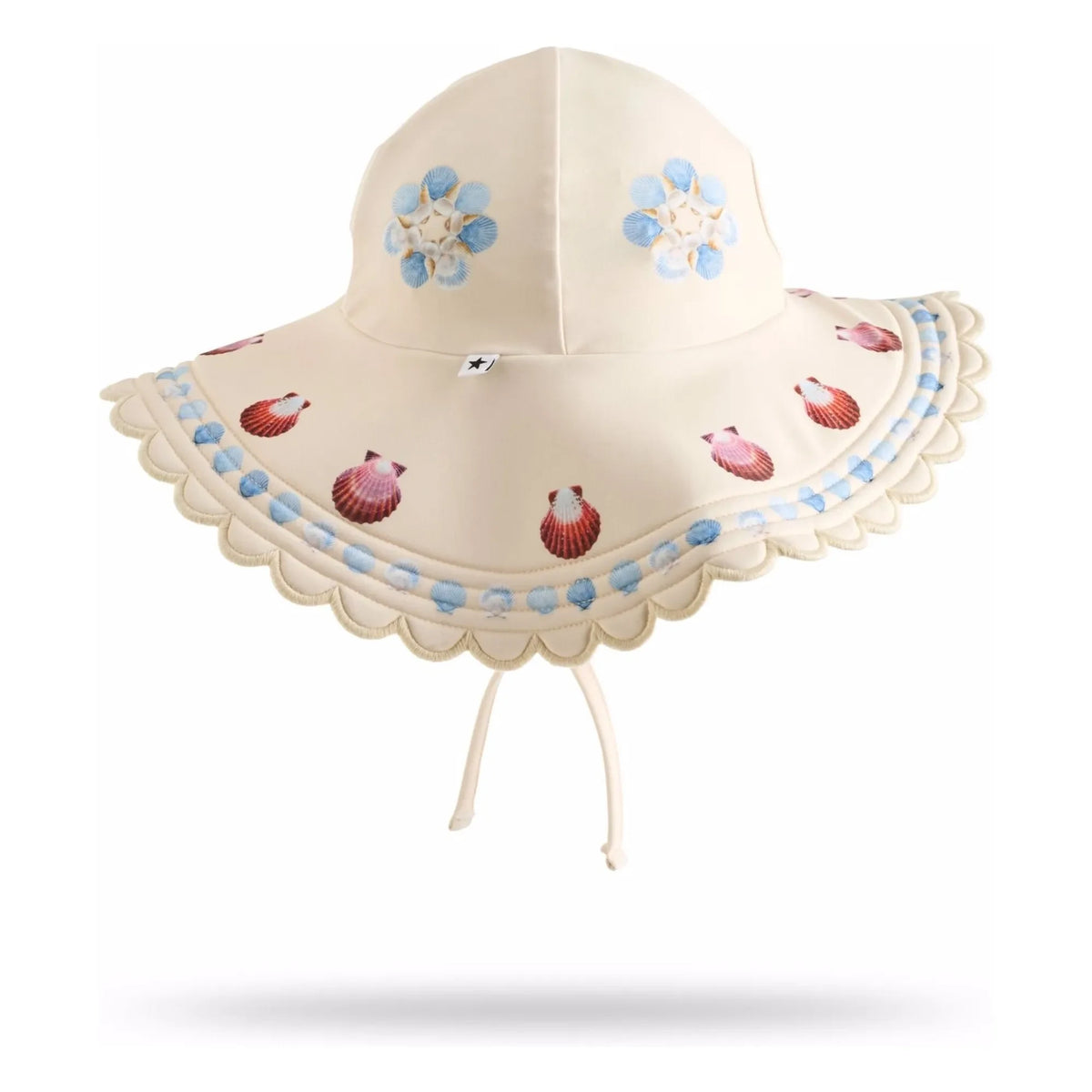 Molo - Nuka Hat Recycled Fiber Shells | Ecru