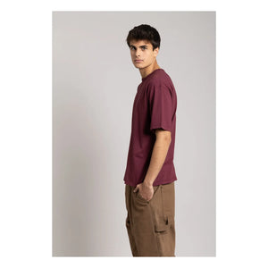 Smallable Man - Solal organic cotton T-shirt | Aubergine