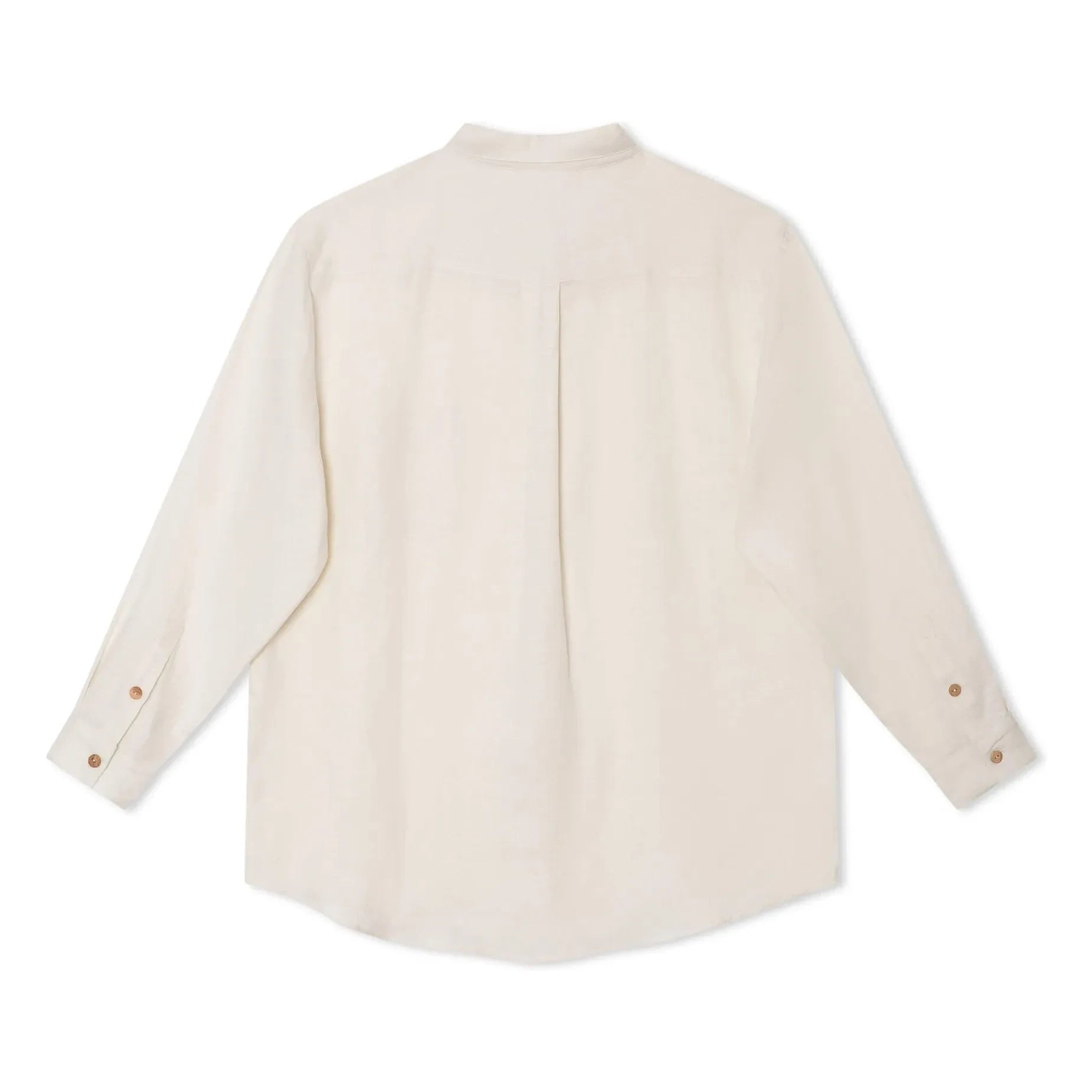 Matona - Linen Shirt | White