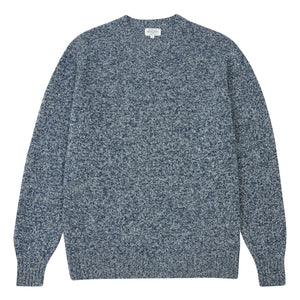 Hartford - Shetland Sweatshirt | Indigo Blue
